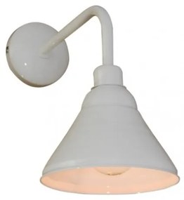 Απλίκα φωτιστικό VENKA μεταλλικό λευκό HL-107S-1W Homelighting 77-2872 Λευκό