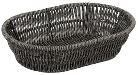 Καλάθι Ψωμιού Οβάλ (28x20x7) Espiel Grey Large KOD207