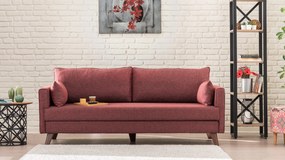 3-Seat Sofa Bella Sofa For 3 Pr - Claret Red Claret Red