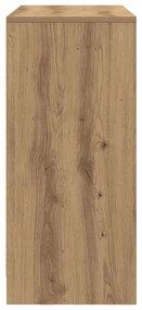 vidaXL Συρταριέρα με Συρτάρια Τεχνίτης Δρυς 80x34x76 εκ. Επεξ. Ξύλο