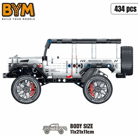 Παιχνίδι Kατασκευή Αυτοκίνητο 434 Τεμάχια