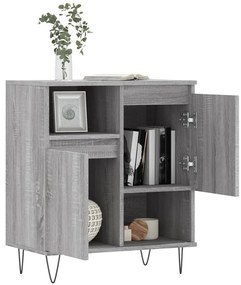vidaXL Ντουλάπι Γκρι Sonoma 60x35x70 εκ. από Επεξεργασμένο Ξύλο