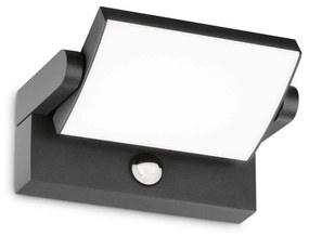 Φωτιστικό Τοίχου Με Αισθητήρα Swipe 287713 21,2x16,5x10cm Led 2000lm 21W 3000K Anthracite Ideal Lux