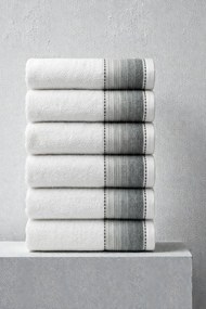 Stewehome Σετ 6 τεμαχίων πετσέτες χεριών από βαμβάκι 50x100 cm