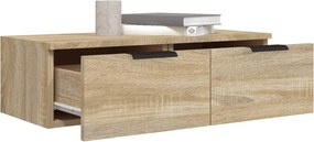 vidaXL Ντουλάπι Τοίχου Sonoma Δρυς 68x30x20 εκ. Επεξεργασμένο Ξύλο