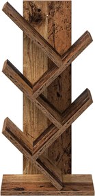 vidaXL Ράφι Δέντρου 4-Επιπέδων 30 x 18 x 60 εκ Επεξεργασμένο Ξύλο