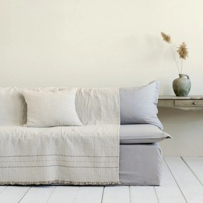 Ριχτάρι Azura Ivory Nima Τριθέσιο 180x300cm Cotton-Polyester