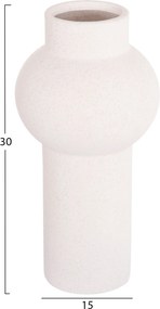 ΕΠΙΤΡΑΠΕΖΙΟ ΚΕΡΑΜΙΚΟ ΔΙΑΚΟΣΜΗΤΙΚΟ SCEPTER HM4605.01 ΥΠΟΛΕΥΚΟ ΚΡΥΣΤΑΛΛΙΚΟ Φ15x30Υεκ