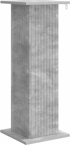 vidaXL Βάση φυτών Γκρι Σκυροδέματος 30,5 x 30 x 80,5 εκ