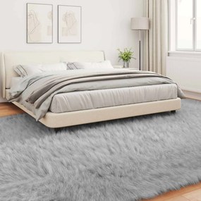 vidaXL Χαλί από τεχνητό πρόβειο δέρμα TAFALLA Γκρι 200 x 280 εκ.