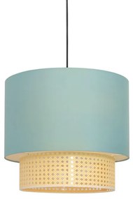 Φωτιστικό Οροφής Δίφωτο Aca Nisyros TF20832PG Mint Green