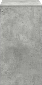vidaXL Γραφείο Σκυρόδεμα Γκρι 60 x 40 x 76 εκ.