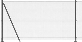 vidaXL Στύλος Περιφράξεων Γκρι