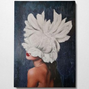Πίνακας Καμβάς 405HND1153 50x70cm Multi Wallity Vertical Wood, Canvas