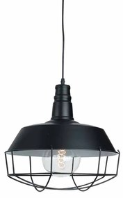 Φωτιστικό Οροφής Μονόφωτο Zambelis 1548 Black Matt