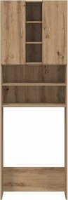 vidaXL Ντουλάπι Πλυντηρίου τεχνίτης Δρυς 64 x 25,5 x 190 εκ.
