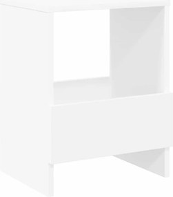 vidaXL Ράφι Περιοδικών Λευκό 35 x 30 x 45 εκ.