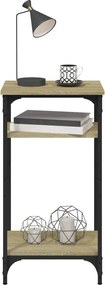 vidaXL Βοηθητικό Τραπέζι Sonoma Δρυς 40x30x75 εκ. Επεξεργασμένο Ξύλο