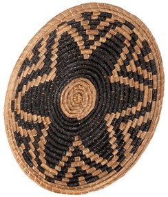 ΔΙΑΚΟΣΜΗΤΙΚΟ ΤΟΙΧΟΥ ΣΤΡΟΓΓΥΛΟ  MENDONG GRASS ΣΕ ΦΥΣΙΚΟ &amp; ΜΑΥΡΟ Φ51x6Βεκ.