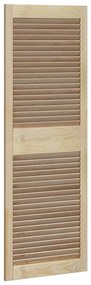 vidaXL Πόρτα Ντουλάπας με πόρτα 2 pcs Φυσικό 140.5 x 2.1 x 49.5 cm