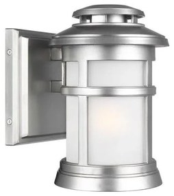 Απλίκα Φωτιστικό Τοίχου Μικρό E27 60W IP44 Newport Elstead Lighting FE-NEWPORT-S-PBS Ασημί