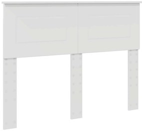 vidaXL Σκελετός Κρεβατιού Λευκό 135 x 190 cm Επεξεργασμένο ξύλο