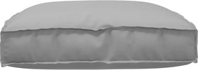 vidaXL Μαξιλάρι Γκρι 80 x 80 x 12 cm Ύφασμα Όξφορντ