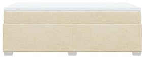 ΚΡΕΒΑΤΙ BOXSPRING ΜΕ ΣΤΡΩΜΑ ΚΡΕΜ 100 X 200 ΕΚ. ΥΦΑΣΜΑΤΙΝΟ 3285114