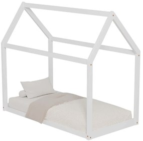 Κρεβάτι Παιδικό Pepe (Για Στρώμα 90x190cm) HM677.03 97x196x141cm White Single