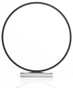 Designnest Round Table Lamp Heng Σφαιρική διακοσμητική λάμπα διαμέτρου 35 εκατοστών με ροοστάτη Μαύρο-DH1246/RDTB35-Μαύρο DH1246/RDTB35