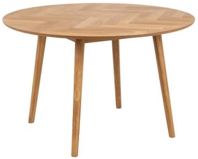 Τραπέζι Oakland D109, Ελαφριά δρυς, 75cm, 23 kg, Φυσικό ξύλο καπλαμά, Ινοσανίδες μέσης πυκνότητας, Ξύλο, Ξύλο: Δρυς | Epipla1.gr