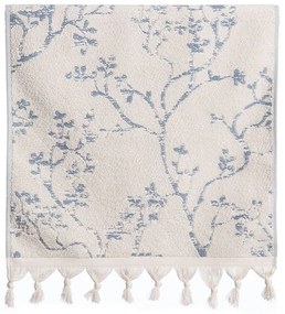 Πετσέτα Livery Ecru Nef-Nef Homeware Προσώπου 50x90cm 100% Βαμβάκι