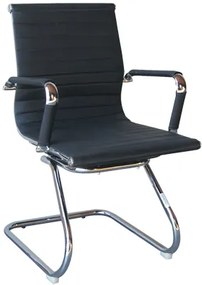 Καρέκλα υποδοχής BF3300V-Μαύρο  (2 τεμάχια)