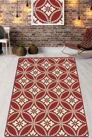 Χαλί Viejo Estilo Djt 286CHL5338 Red-White Conceptum Hypnose 80X100cm