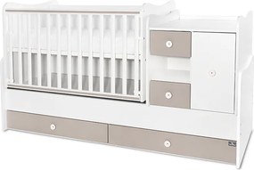 BED MINI MAX 190/72 COLOUR WHITE/STRING  NEW