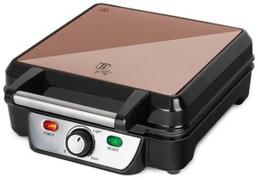Berlinger Haus BH-9452 Ηλεκτρική Βαφλιέρα για 4 βάφλες 1100W Metallic Line Rose Gold Collection