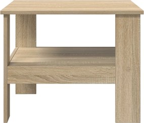 vidaXL Τραπεζάκι σαλονιού Δρύς Sonoma 57 x 55 x 45 εκ