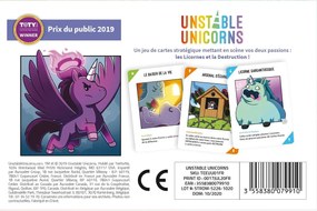 Επιτραπέζιο Παιχνίδι Asmodee Unstable Unicorns 10 x 4 x 15 cm