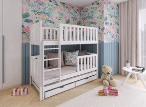 LEA 90x190 pine bunk bed Lano Furniture