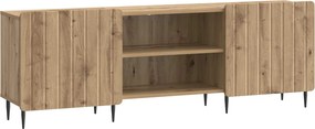 vidaXL Ντουλάπι TV 150 x 31 x 52 εκ. Artisan Δρυς Επεξεργασμένο Ξύλο