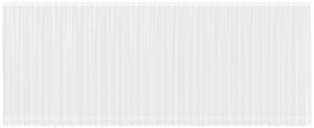 vidaXL Κουρτίνες με κουρτίνες Floral Λευκό 1200 x 280 εκ. Πολυεστέρας