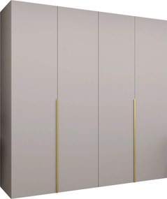 Ντουλάπα Alicante-Cashmere - Χρυσό-Μήκος: 200εκ