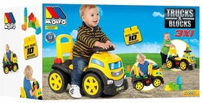 Αυτοκινητάκι Moltó Trucks and blocks 89 cm