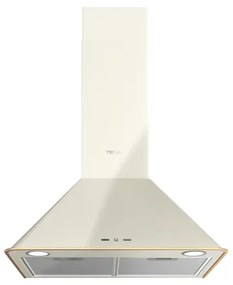 Teka DOS 60.2 Καμινάδα τοίχου 60cm Vanilla Εγγύηση 2+1 Χρόνια