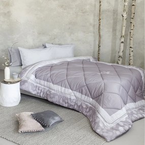 Πάπλωμα Nevena Light Grey Nima Queen Size 220x240cm Microfiber