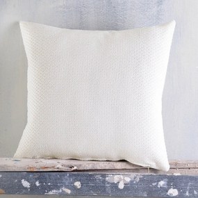 Μαξιλαροθήκη Διακοσμητική Matis Ecru Ρυθμός 40Χ40 Cotton-Polyester