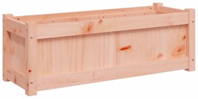 vidaXL Ζαρντινιέρα 90 x 31 x 31 εκ. από Μασίφ Ξύλο Ψευδοτσούγκας