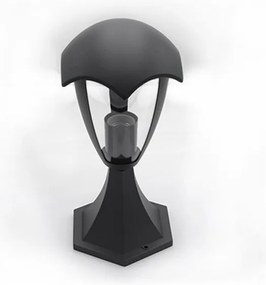 Φανάρι Επιδαπέδιο Φωτιστικό E27 IP44 33x19 Lumen-9-3646-Ανθρακί 9-3646