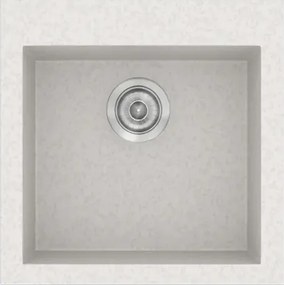 Sanitec Classic 339 (50×50) - Γρανιτένιος νεροχύτης - Metallic ICE