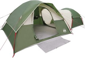 vidaXL Σκηνή Κάμπινγκ 5 Ατόμων Αδιάβροχη Πράσινη